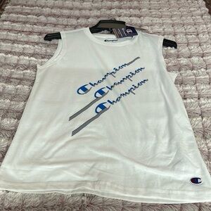Champions sleeveless top size large